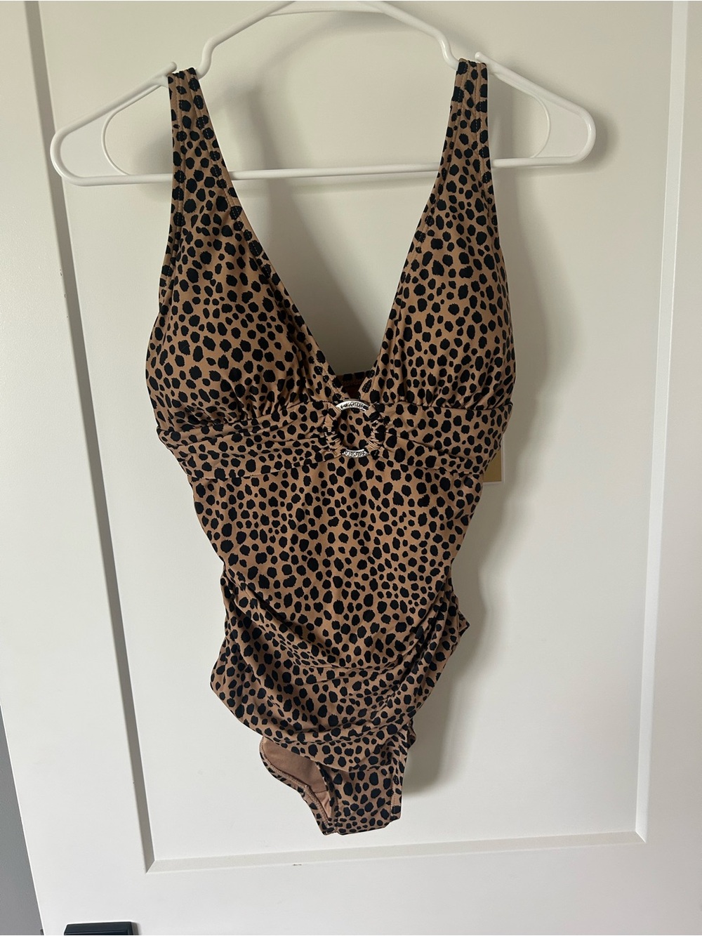 Michael Kors One-Piece Swimsuit - Cafe